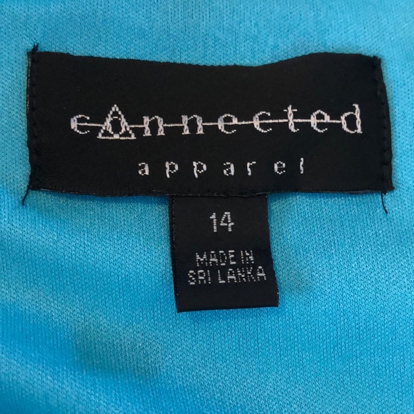 Connected Apparel Multi-Color Dress - Picture 3 of 4